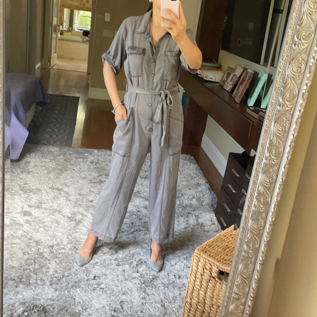 Young Fabulous & Broke Gray Jumpsuit